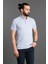 Erkek Mavi Basic Polo Yaka T-Shirt 1