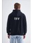 Sweatshirt, Siyah Kapüşonlu, Içi Polarlı, Üç Iplik Tff S 2