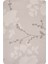 Soft Dertsiz Yaprak Desenli Pvc Masa Örtüsü - Gri - 140X200 cm 1