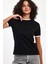 Kontrast Detaylı Kısa Kol T-Shirt 2