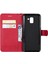 Kart Yuvası ile Samsung Galaxy J6 2018 Için Flip Case Yüksek Kalite Deri (Yurt Dışından) 5