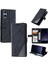 Sony Xperia 5V Darbeye Dayanıklı Manyetik Kart Tutucu Kickstand Cüzdan (Yurt Dışından) 5