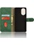 Oppo Realme C67 4g Deri Kart Sahibi ile Folio Flip Case Için Kılıf (Yurt Dışından) 5