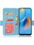 Oppo Için Kılıf A74 4G/A95 4g Manyetik Cüzdan Kart Yuvaları Tutucu Pu Deri (Yurt Dışından) 4