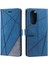 Oppo A17/A17K Manyetik Darbeye Cüzdan Flip Folio Pu Deri Için Kılıf (Yurt Dışından) 1