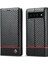 Google Piksel 6 Pro Manyetik Karbon Fiber Deri Folio Flip Için Kılıf (Yurt Dışından) 1