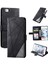 IPhone 6 Için Kılıf Artı/6s Artı Manyetik Pu Deri Kart Tutucu Kickstand (Yurt Dışından) 4