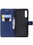 Kart Yuvası Klasik Düz Renk ile Samsung Galaxy A7 2018 Için Flip Case (Yurt Dışından) 3