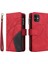 IPhone 11 Için Kılıf Fermuar Cüzdan Tarzı Kart Yuvası ile Iki Renkli Dikiş (Yurt Dışından) 1