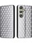 Samsung Galaxy S24 Kart Yuvaları Tutucu Pu Deri 3D Desen (Yurt Dışından) 5