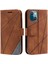 IPhone 14 Için Kılıf Cüzdan Flip Folio Manyetik Pu Deri Kart Tutucu (Yurt Dışından) 1