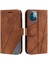IPhone 13 Için Kılıf Pu Deri Cüzdan Flip Folio Darbeye Manyetik Kart (Yurt Dışından) 1