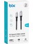 BXCC242 USB4 Thunderbolt 3/4 Uyumlu USB-C IF Sertifikalı 240W 40Gbps 8K 60Hz UHD Hızlı Şarj, Data ve Görüntü Aktarım Kablosu 1 Metre 6