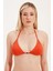 Global Cam Boncuk Detaylı Üçgen Bikini Üst 5