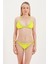 Global Cam Boncuk Detaylı Üçgen Bikini Üst 1