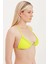 Global Cam Boncuk Detaylı Üçgen Bikini Üst 3