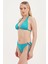 Aksesuar Detaylı Boyundan Bağlamalı Bikini Üst 3