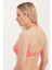 Global Cam Boncuk Detaylı Straplez Bikini Üst 4