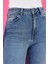 Kadın Holly Dirty Med Blue Yüksek Bel Skinny Jean Pantolon 3