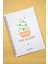 Yemek Tarifi Defteri 14X20 cm Tasarım Kapak Spiralli Notebook 2