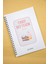 Yemek Tarifi Defteri 14X20 cm Tasarım Kapak Spiralli Notebook 2