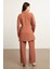 Zincirli Ceket Pantolon Takım - Camel 5