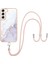 Mellow Shop Samsung Galaxy S22 5g Için Crossbody Kordon Askısı Tampon Mermer Yumuşak (Yurt Dışından) 2