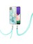 Samsung Galaxy A22 5g Crossbody Kordon Askısı Mermer Anti-Scratch Için Kılıf (Yurt Dışından) 3