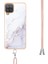 Samsung Galaxy A12 5g Mermer Crossbody Kordon Askısı Tampon Yumuşak (Yurt Dışından) 4