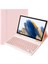 Klavye + Kılıf A700 Samsung Galaxy Tab S8 Için 11 Inç SM-X700 / SM-X706 Pembe (Yurt Dışından) 1