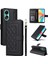 Oppo A78 4g Flip Kapak Için Flip Case Basit Iş Darbeye Deri (Yurt Dışından) 1