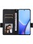 Realme 11 5g Yan Toka Pu Deri Manyetik Kart Yuvaları Tutucu Için Kılıf (Yurt Dışından) 4