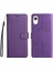 Samsung Galaxy A23E Klasik Katı Renk Için Flip Case Kart Yuvası ile Yüksek (Yurt Dışından) 1