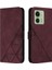 Motorola Kenar 40 5g Kredi Kartı Tutucu Flip Folio Kitap Koruyucu Kılıf (Yurt Dışından) 5