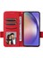 Samsung Galaxy Case 5g Yan Toka Pu Deri Manyetik Cüzdan Kart (Yurt Dışından) 5
