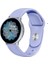 Amazfit Uyumlu Kordon Silikon Yumuşak Esnek Spor Kayış, Lila 2