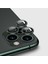 Apple iPhone 12 Pro Uyumlu Cl-01 Kamera Lens Koruyucu, Koyu Yeşil 1