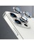 Apple iPhone 13 Pro Max Uyumlu Cl-04 Kamera Lens Koruyucu, Gümüş 1