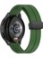 Amazfit Uyumlu Kordon Silikon Magnetik Tokalı Spor Kayış, Yeşil 2