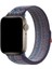 Apple Watch Uyumlu Kordon Hasır Örgü Spor Nike Kayış, Mavi 5
