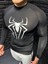 Boğazlı Compression Body Spiderman Erkek Slim Fit Tam Beden Tişört Esnek Spor Body 1