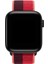 Apple Watch Uyumlu Kordon Hasır Örgü Işlemeli Spor Loop Kayış, Plum Purpl 3