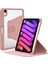 Apple iPad Mini 2021 (6.nesil) Uyumlu Tablet Kılıfı Nayn Dönebilen Standlı Kılıf, Pembe 1