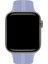 Apple Watch Uyumlu Kordon Silikon Yumuşak Spor Kayış, Lila 5