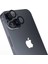 Apple iPhone 15 Uyumlu Cl-15 Anti-Reflective Kamera Lens Koruyucu, Siyah 1