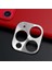 Apple iPhone 11 Pro Uyumlu Metal Kamera Koruyucu, Gri 1
