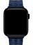 Apple Watch 3/4/5/6/7/8/9 Se Ultra 42-44-45-49MM Uyumlu Kordon Paslanmaz Metal Geçmeli Kayış, Lacivert 2