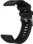 Samsung Galaxy Gear Sport/ S S4 Uyumlu Kordon Silikon Çift Renkli Spor Esnek Kayış, Siyah 3