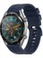 Honor Magic Watch Uyumlu Kordon Silikon Spor Yumuşak Suya Dayanıklı Kayış, Lacivert 2