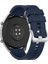Honor Magic Watch Uyumlu Kordon Silikon Spor Yumuşak Suya Dayanıklı Kayış, Lacivert 3